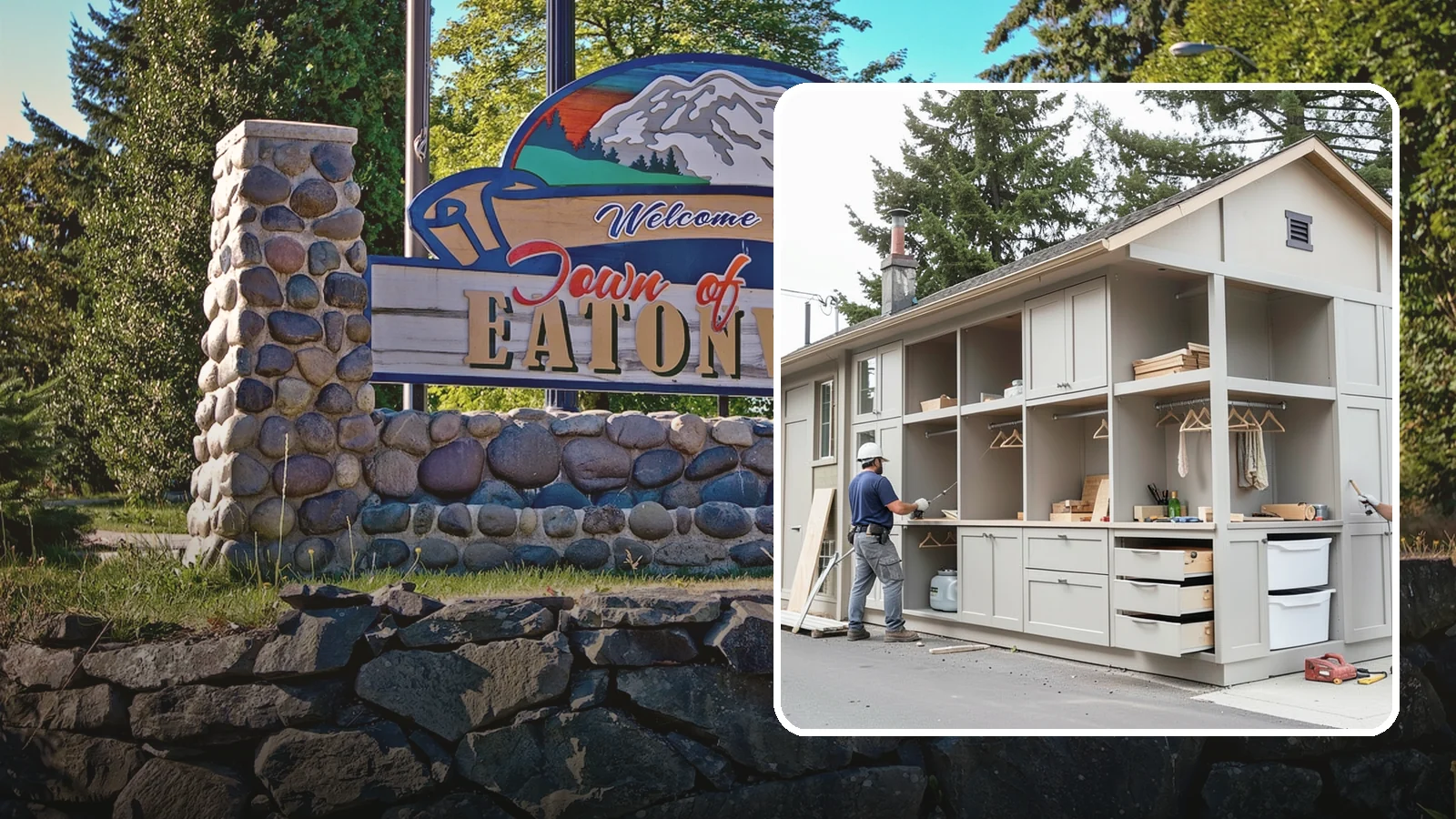 Built-In Storage Construction in Eatonville, Pierce County, WA - We build custom built-in storage that turns awkward nooks and blank walls into functional, handsome features.
