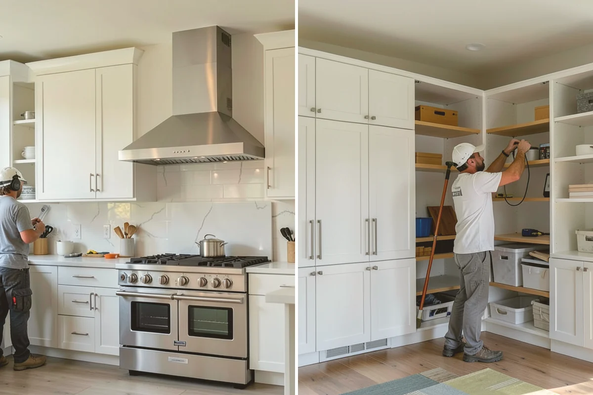 Built-In Storage Construction in Eatonville, Pierce County, WA - Identify the location and define the storage function and style