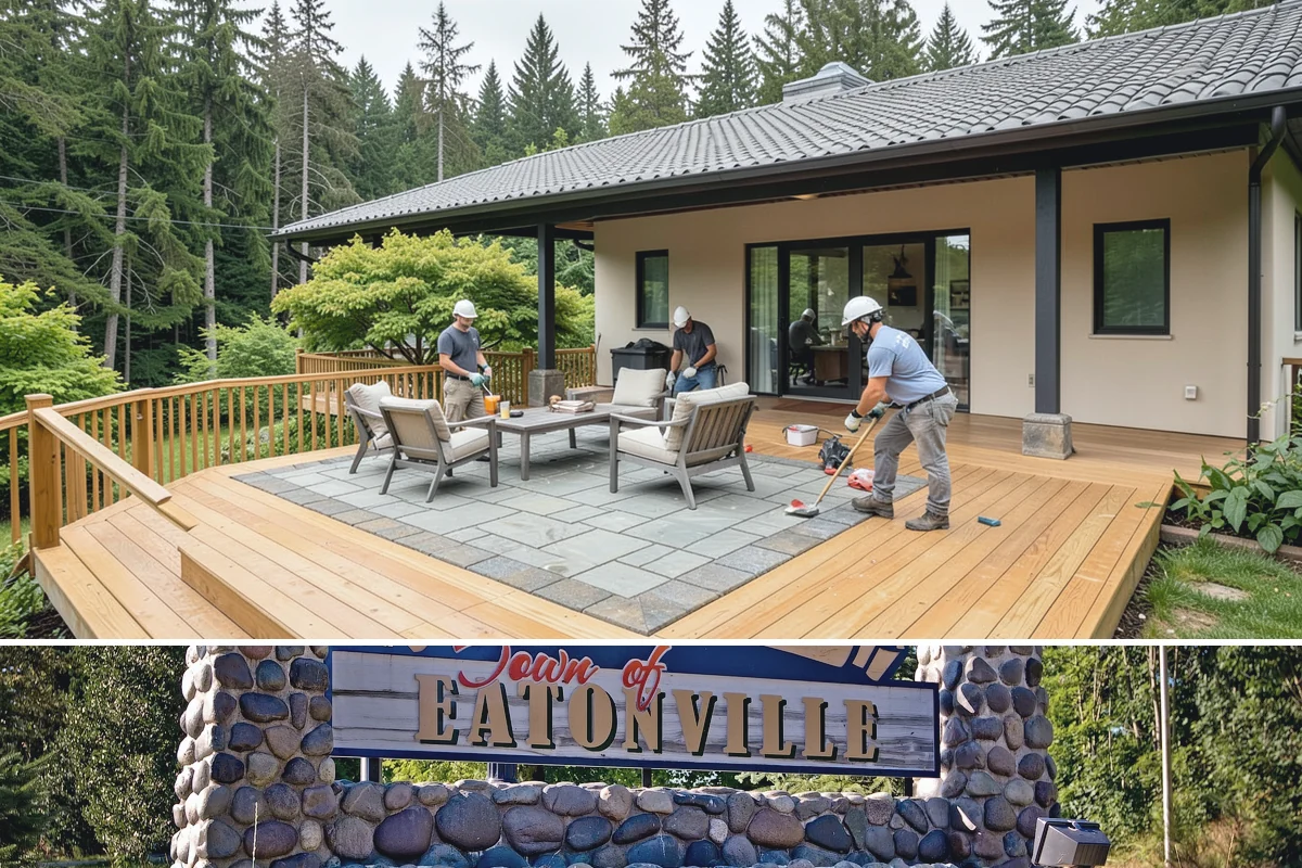 Built-In Storage Construction in Eatonville, Pierce County, WA - Interior built-in work is ideal during the wet PNW season when the crew can focus indoors uninterrupted by weather.