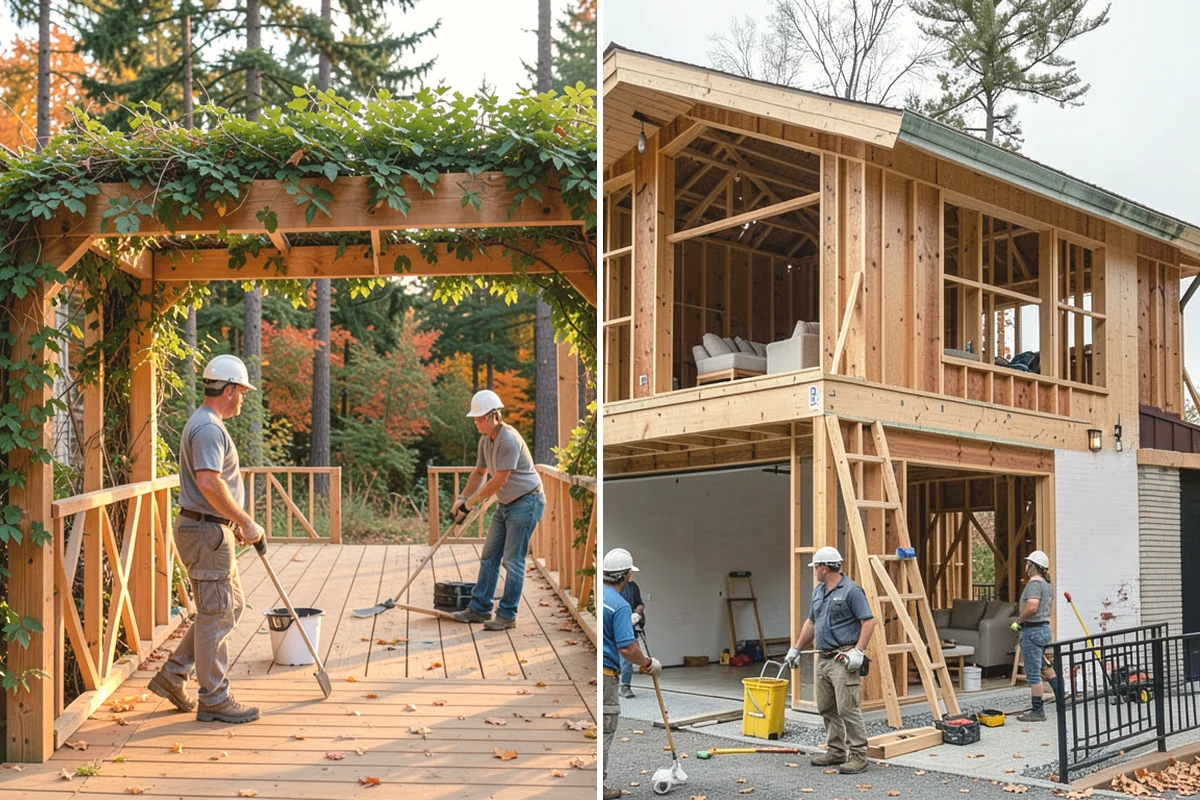 Built-In Storage Construction in Edgewood, Pierce County, WA - Identify the location and define the storage function and style