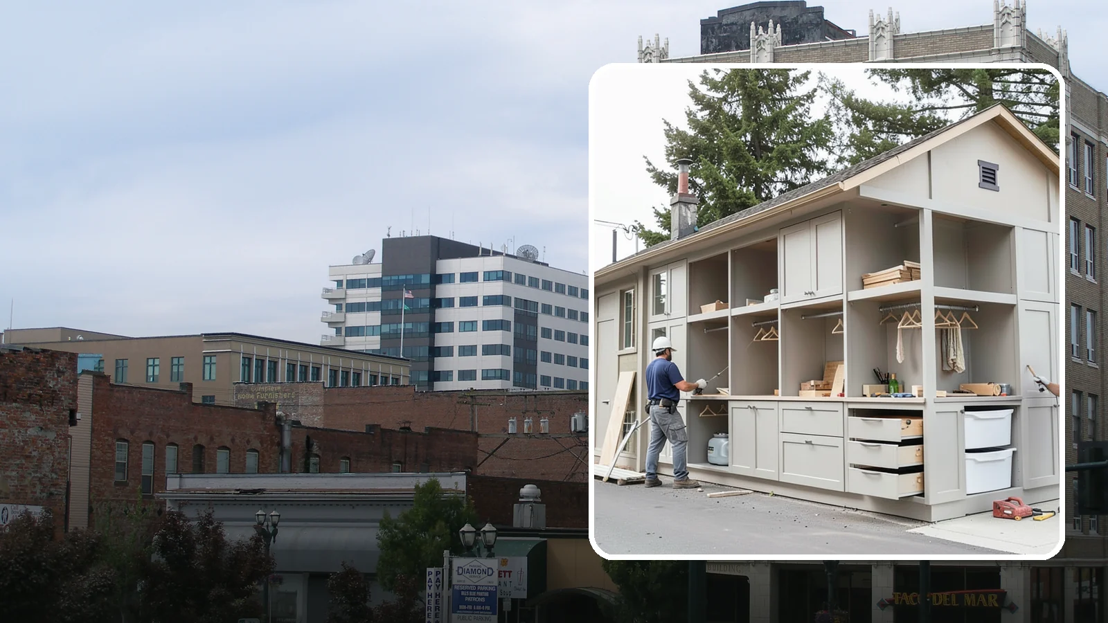 Built-In Storage Construction in Everett, Snohomish County, WA - We build custom built-in storage that turns awkward nooks and blank walls into functional, handsome features.