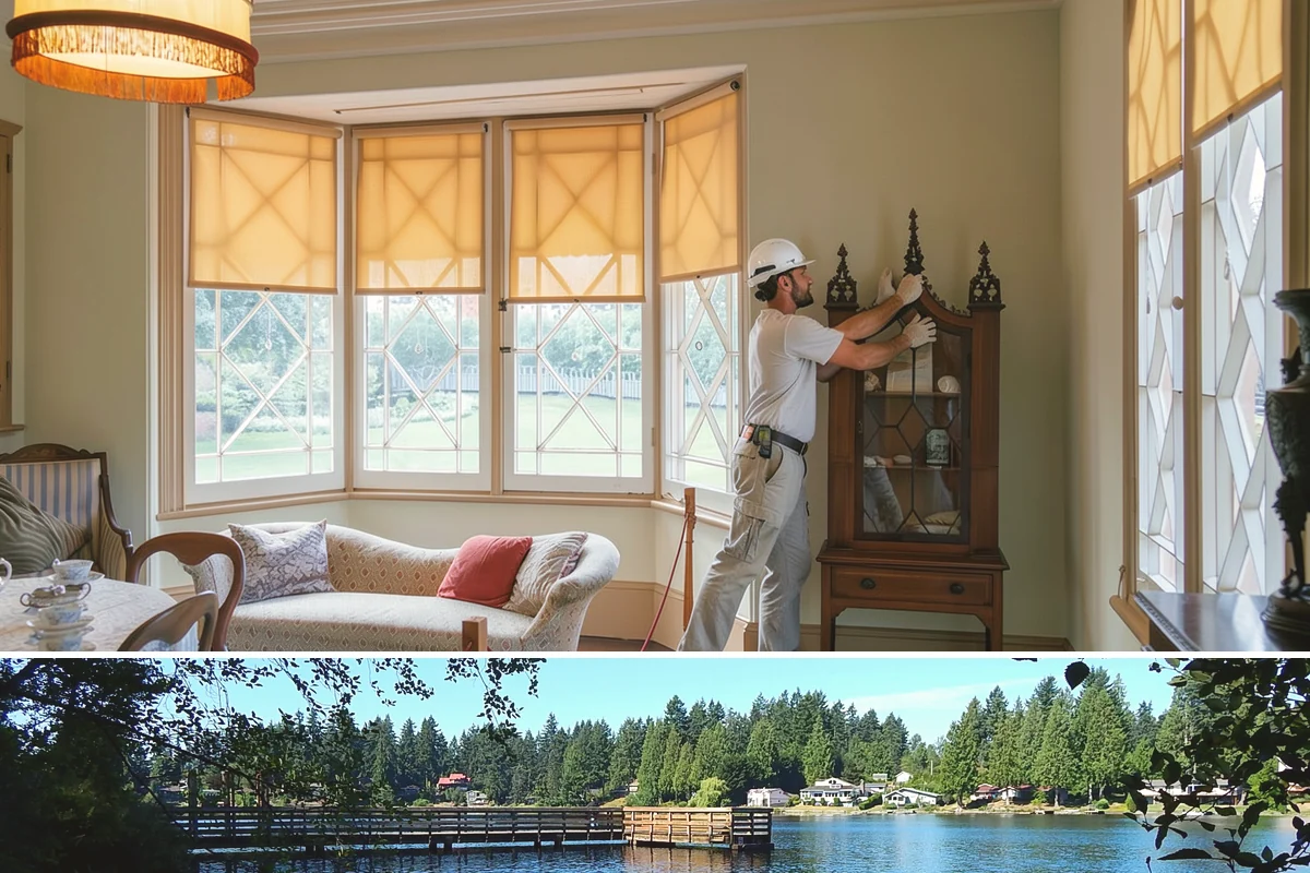 Built-In Storage Construction in Federal Way, King County, WA - Interior built-in work is ideal during the wet PNW season when the crew can focus indoors uninterrupted by weather.