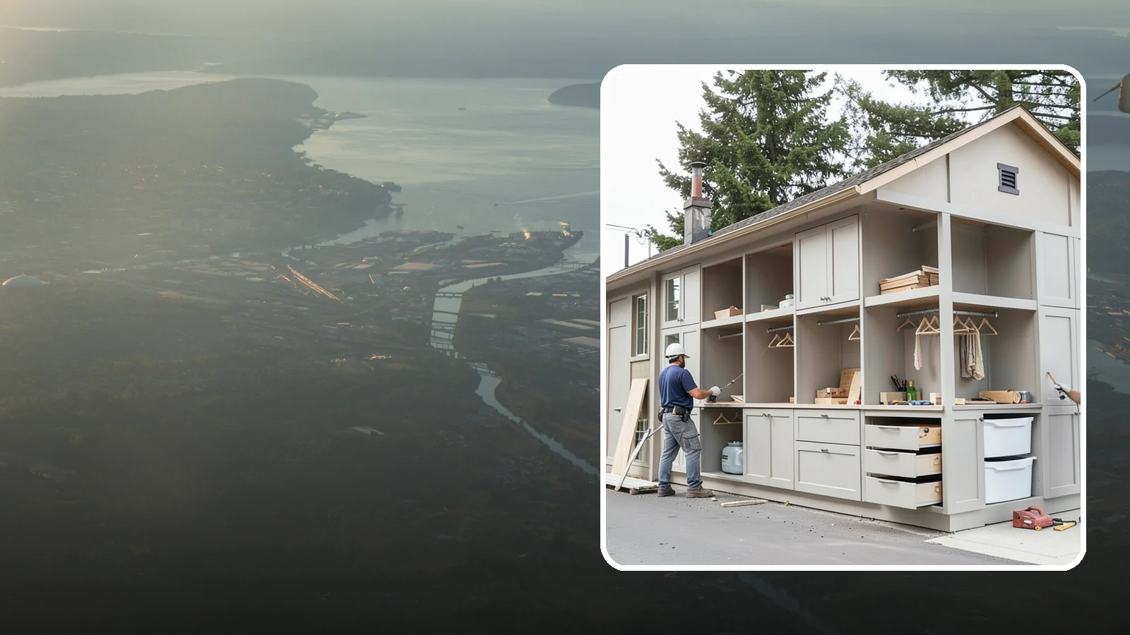 Built-In Storage Construction in Fife, Pierce County, WA - We build custom built-in storage that turns awkward nooks and blank walls into functional, handsome features.