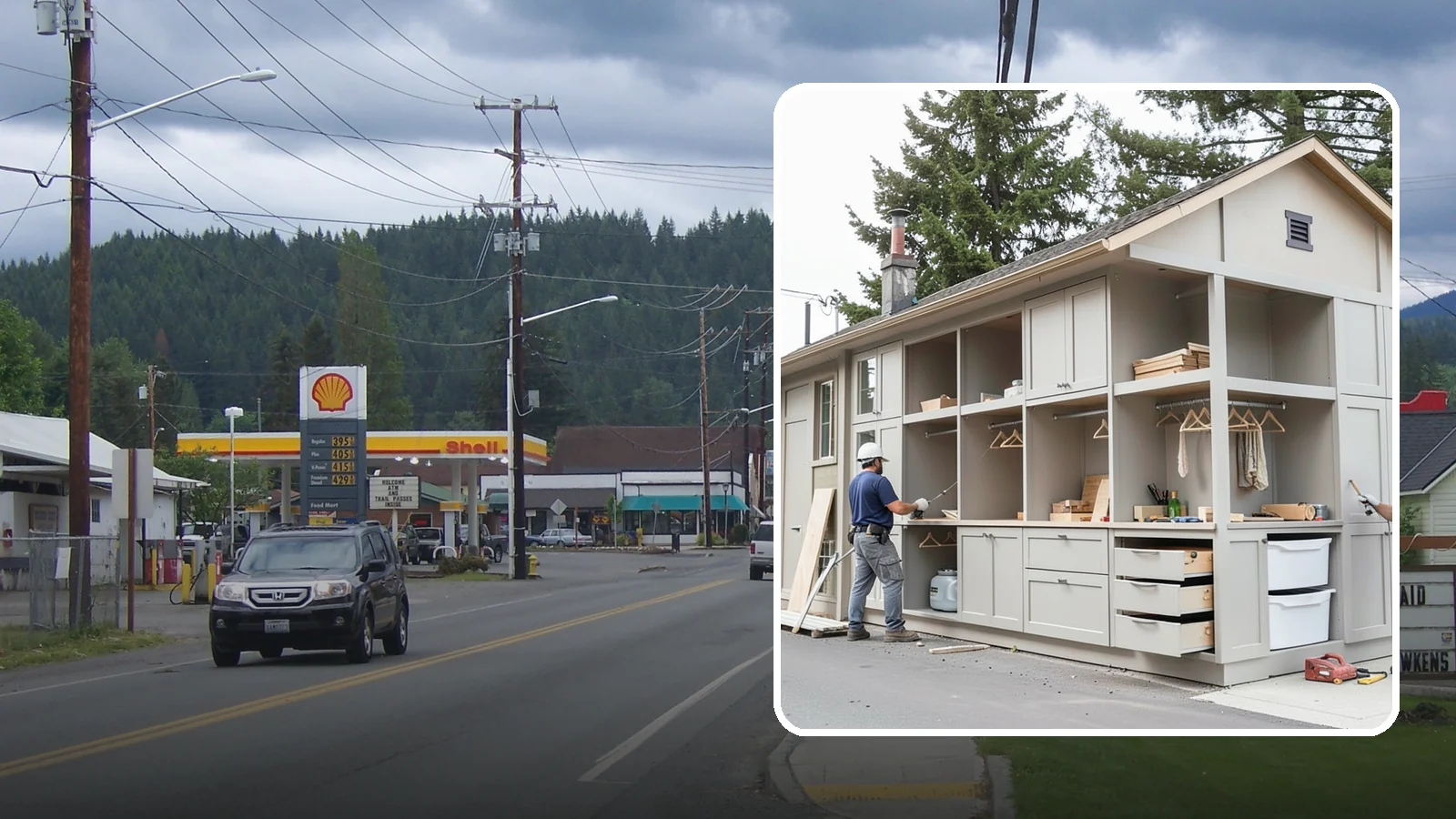 Built-In Storage Construction in Granite Falls, Snohomish County, WA - We build custom built-in storage that turns awkward nooks and blank walls into functional, handsome features.