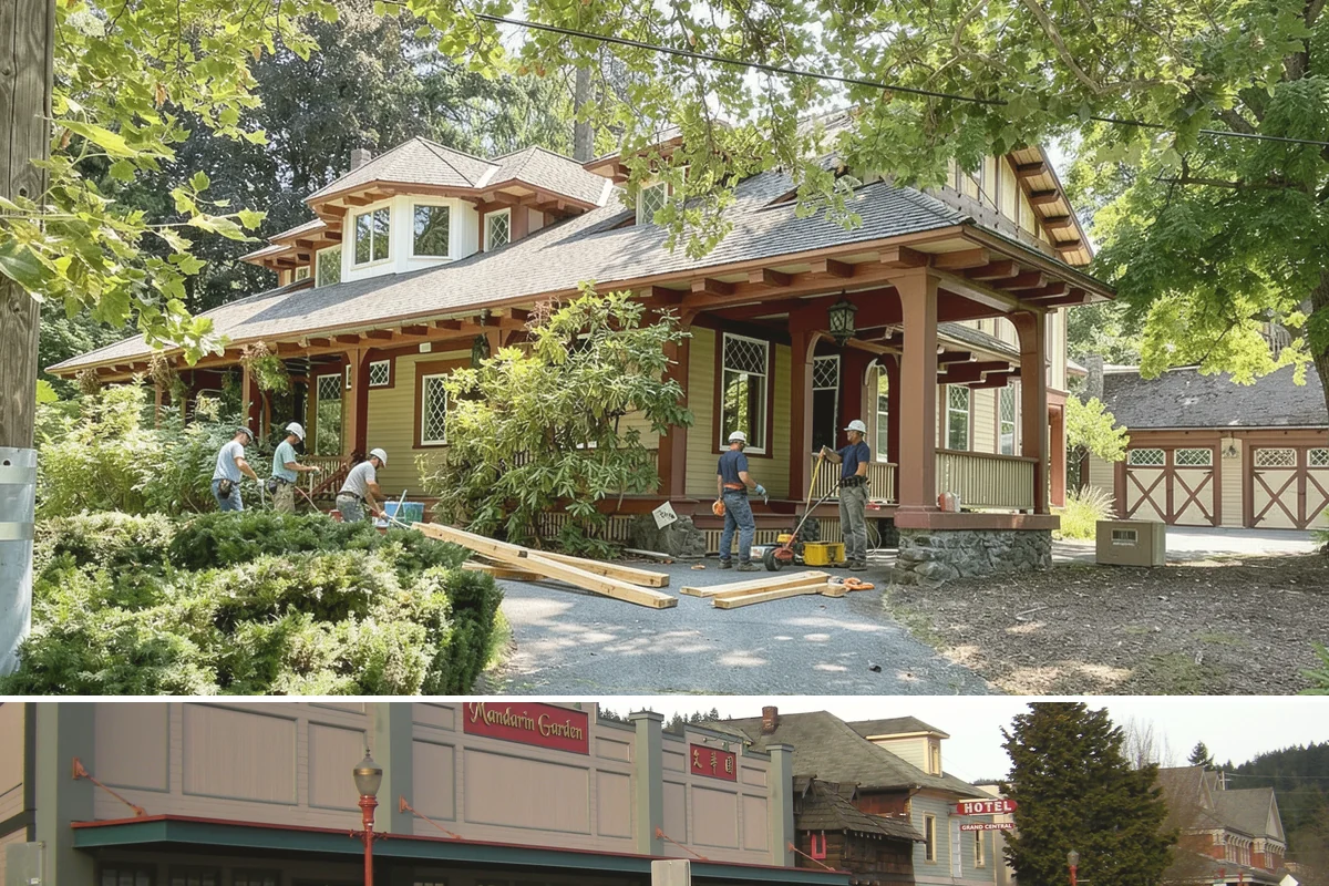 Built-In Storage Construction in Issaquah, King County, WA - Interior built-in work is ideal during the wet PNW season when the crew can focus indoors uninterrupted by weather.