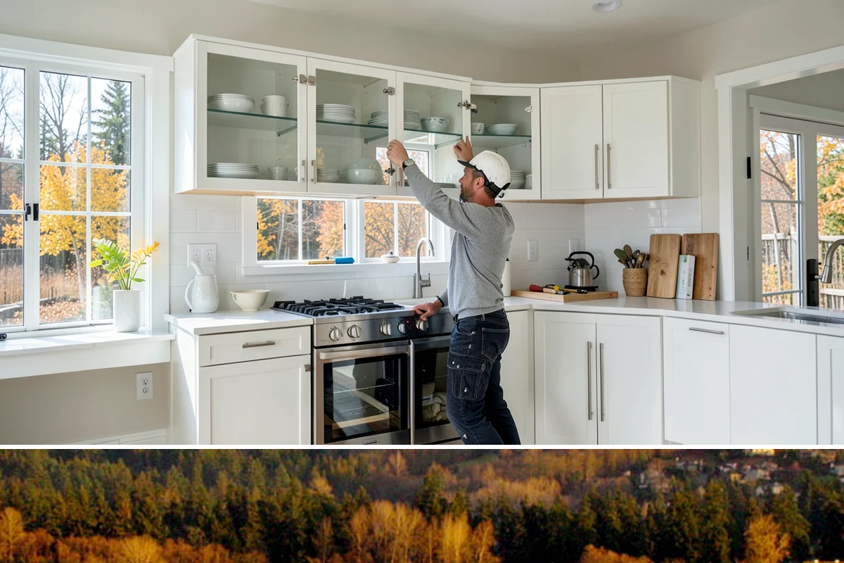 Built-In Storage Construction in Kenmore, King County, WA - Interior built-in work is ideal during the wet PNW season when the crew can focus indoors uninterrupted by weather.