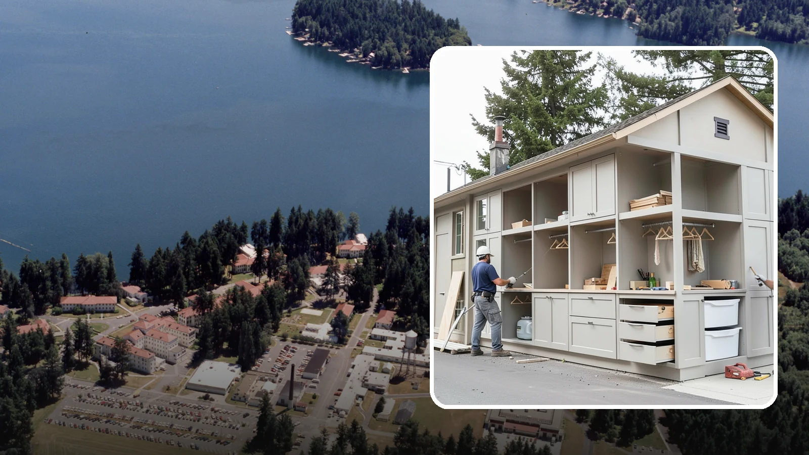 Built-In Storage Construction in Lakewood, Pierce County, WA - We build custom built-in storage that turns awkward nooks and blank walls into functional, handsome features.