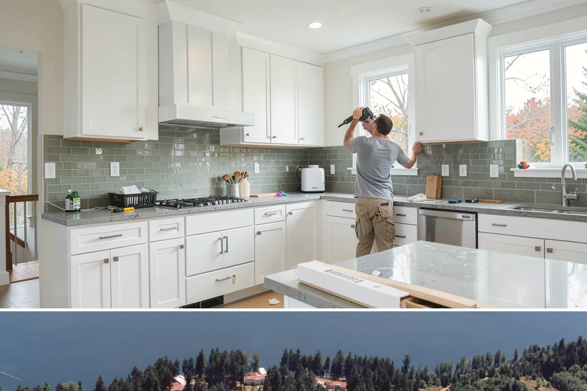 Built-In Storage Construction in Lakewood, Pierce County, WA - Interior built-in work is ideal during the wet PNW season when the crew can focus indoors uninterrupted by weather.