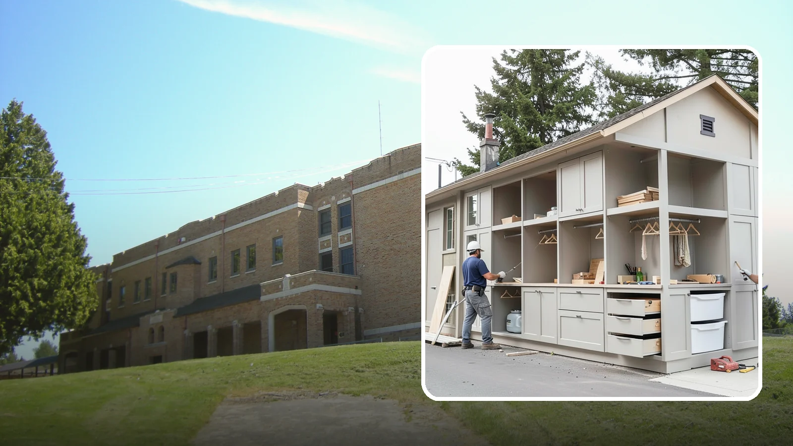 Built-In Storage Construction in Maple Valley, King County, WA - We build custom built-in storage that turns awkward nooks and blank walls into functional, handsome features.