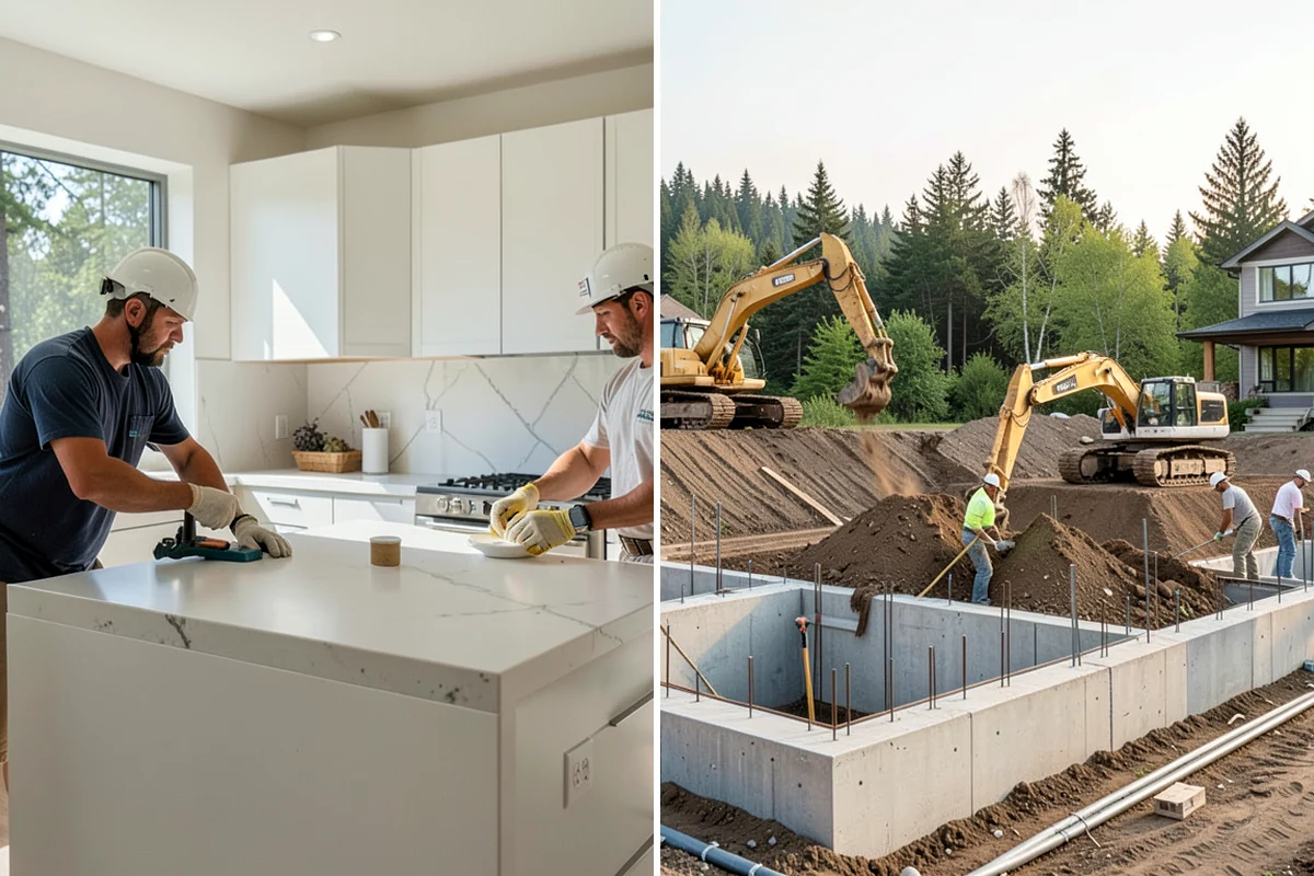 Built-In Storage Construction in Maple Valley, King County, WA - Identify the location and define the storage function and style
