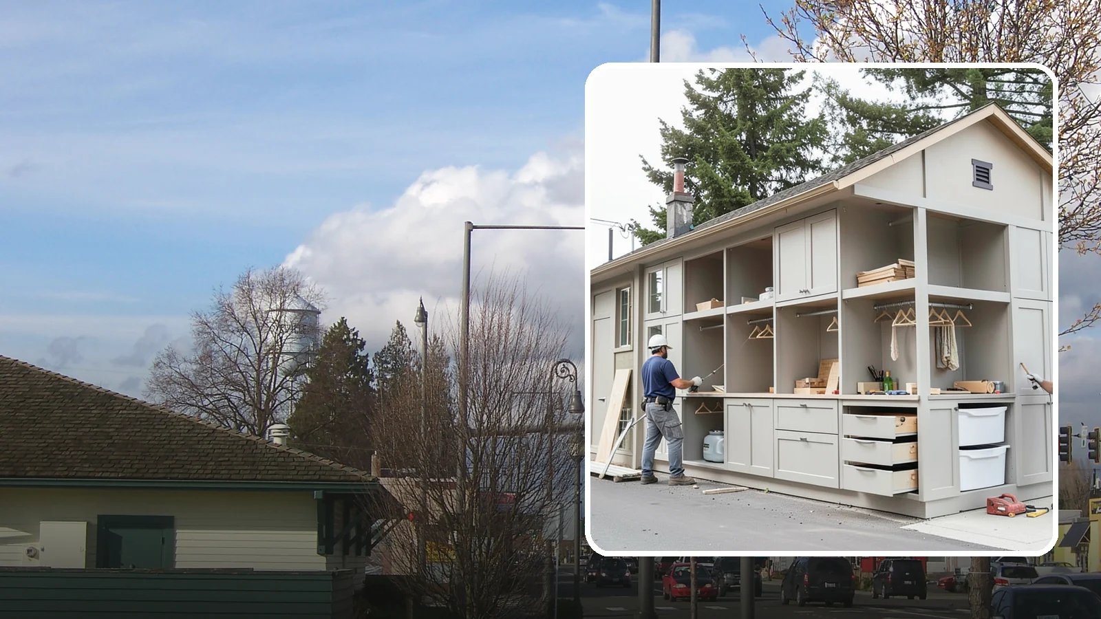 Built-In Storage Construction in Marysville, Snohomish County, WA - We build custom built-in storage that turns awkward nooks and blank walls into functional, handsome features.