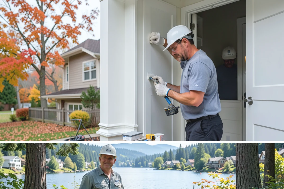 Built-In Storage Construction in Milton, King County, WA - Interior built-in work is ideal during the wet PNW season when the crew can focus indoors uninterrupted by weather.