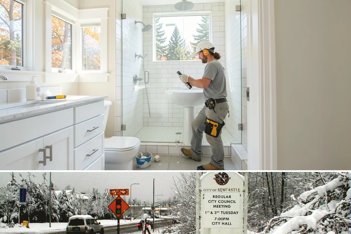 Built-In Storage Construction in Newcastle, King County, WA - Interior built-in work is ideal during the wet PNW season when the crew can focus indoors uninterrupted by weather.