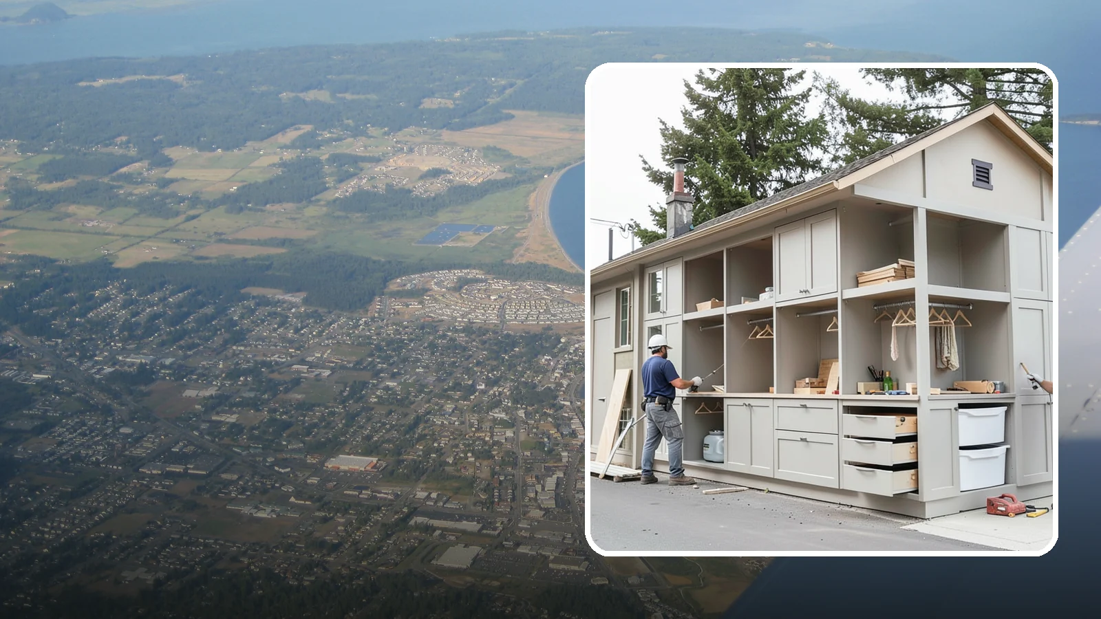 Built-In Storage Construction in Oak Harbor, Island County, WA - We build custom built-in storage that turns awkward nooks and blank walls into functional, handsome features.