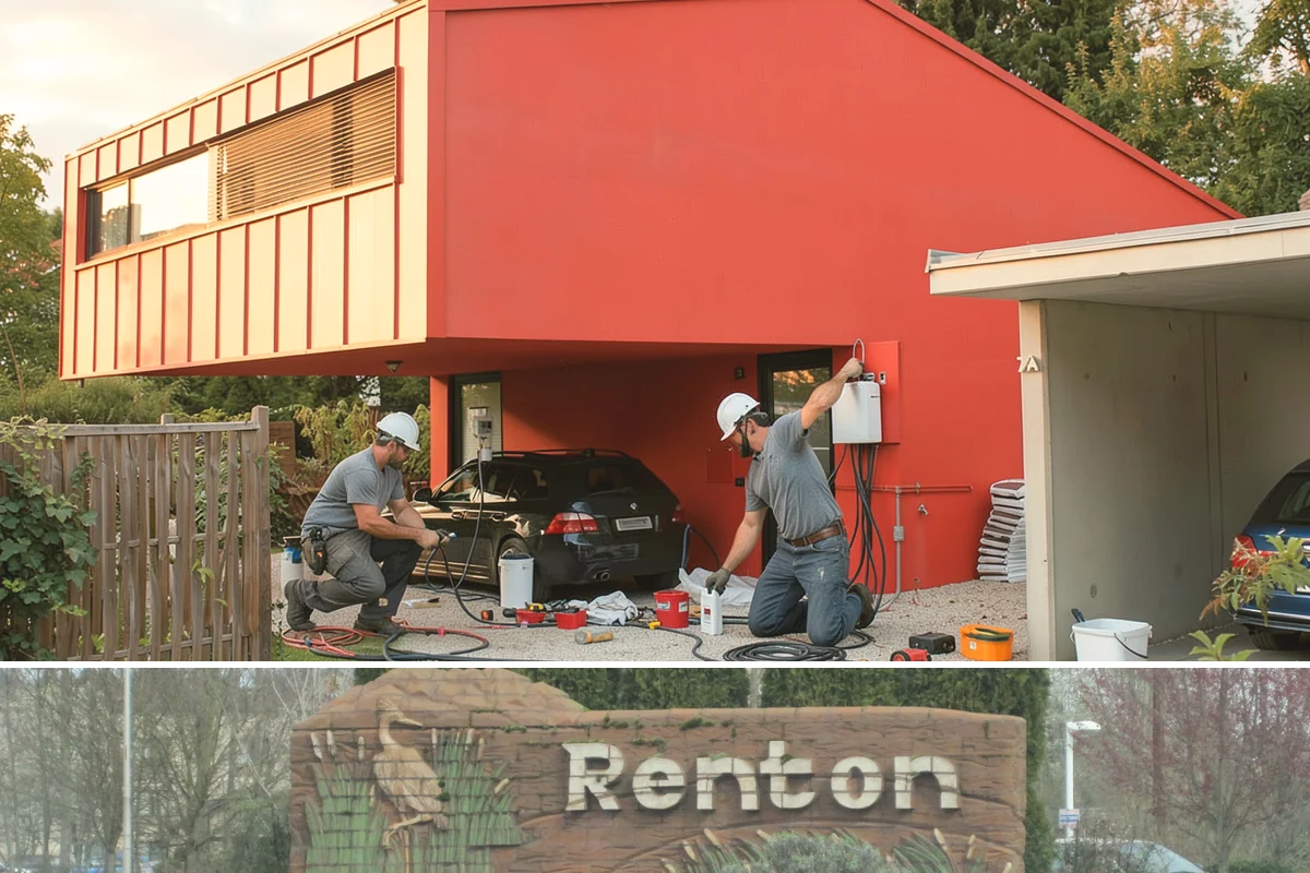 Built-In Storage Construction in Renton, King County, WA - Interior built-in work is ideal during the wet PNW season when the crew can focus indoors uninterrupted by weather.