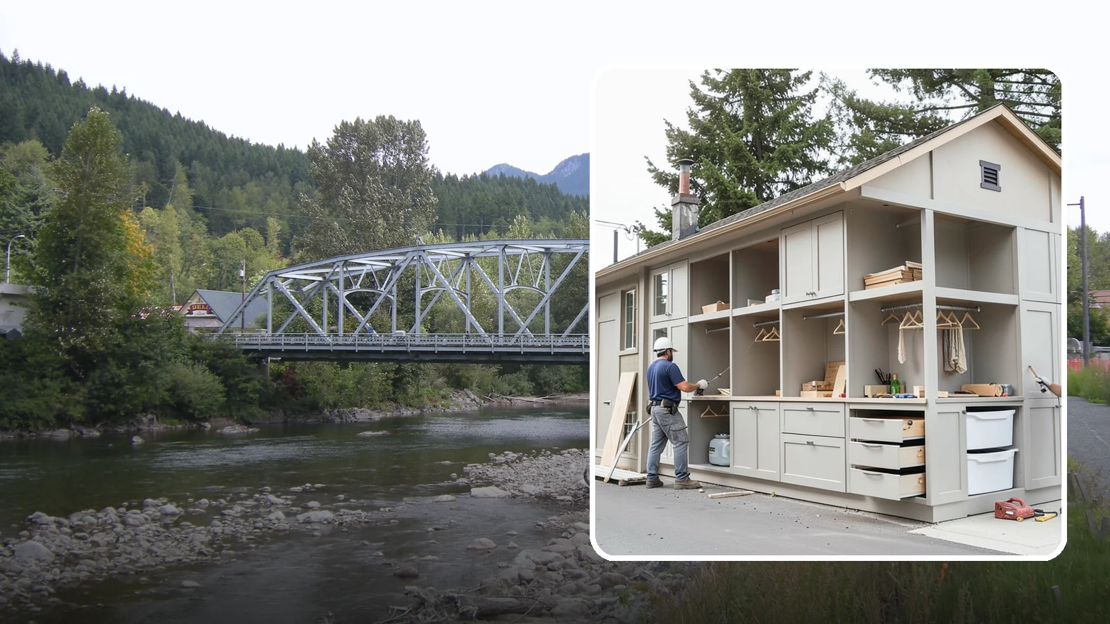 Built-In Storage Construction in Skykomish, King County, WA - We build custom built-in storage that turns awkward nooks and blank walls into functional, handsome features.