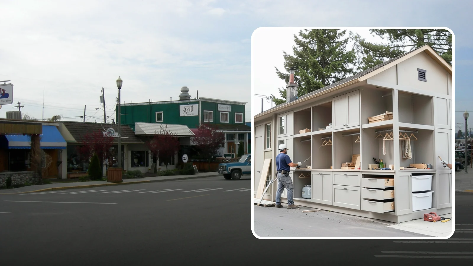Built-In Storage Construction in Stanwood, Snohomish County, WA - We build custom built-in storage that turns awkward nooks and blank walls into functional, handsome features.