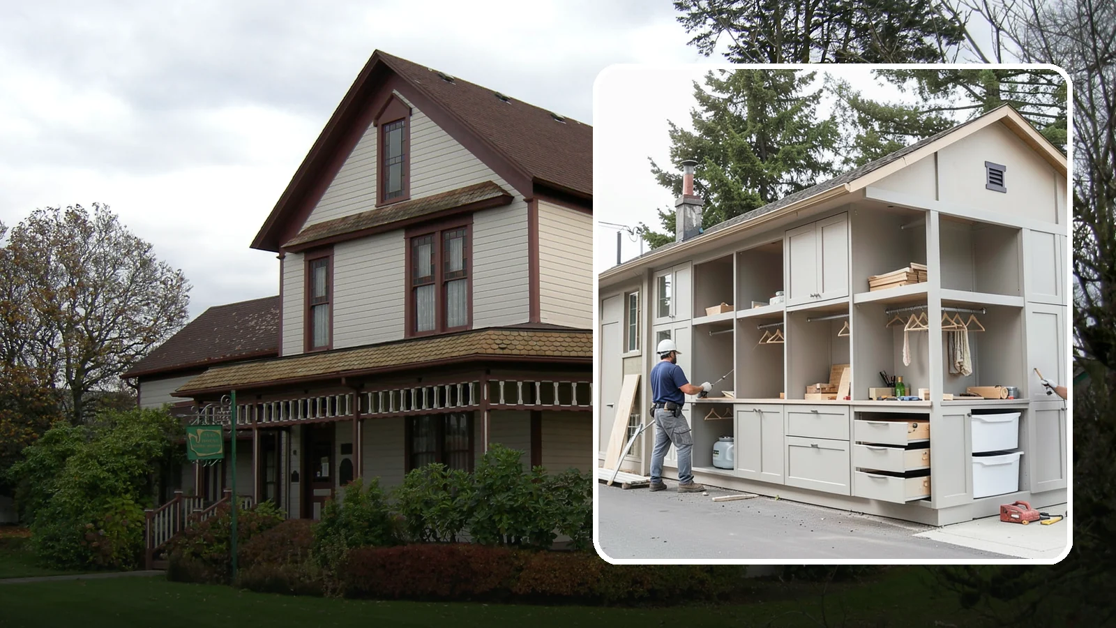Built-In Storage Construction in Sumner, Pierce County, WA - We build custom built-in storage that turns awkward nooks and blank walls into functional, handsome features.
