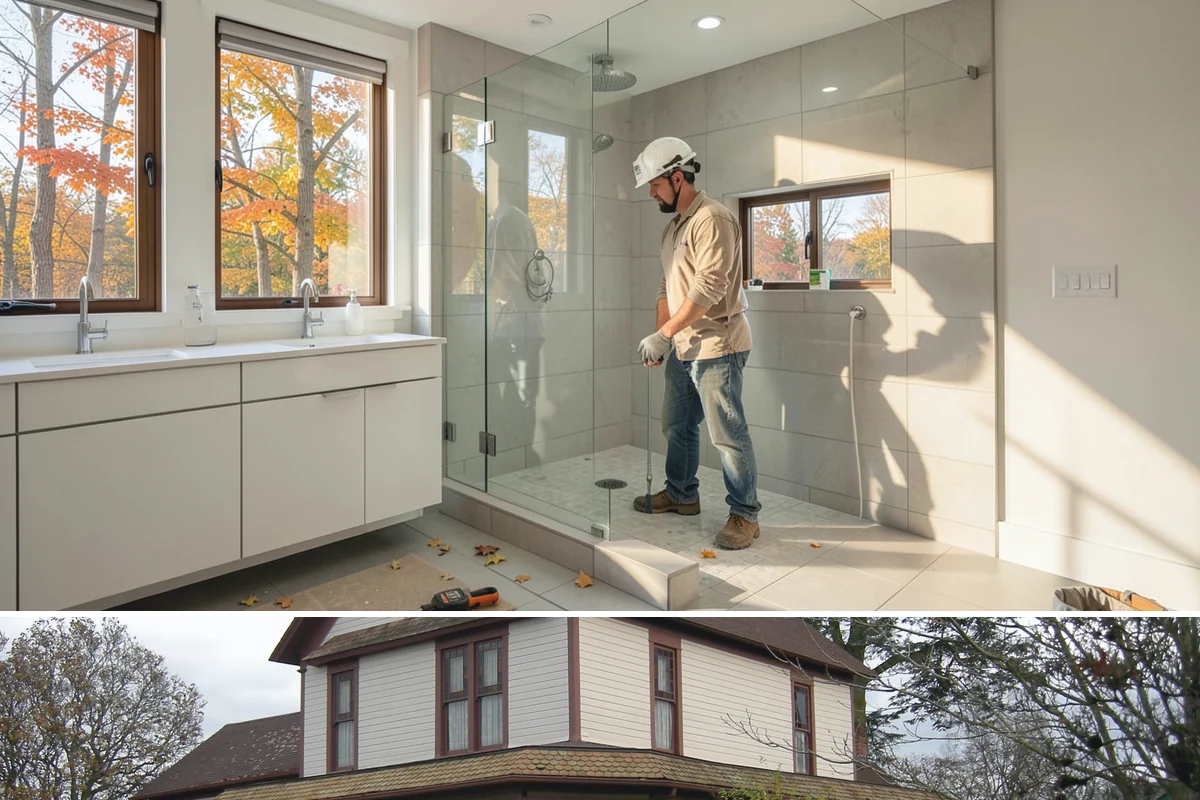 Built-In Storage Construction in Sumner, Pierce County, WA - Interior built-in work is ideal during the wet PNW season when the crew can focus indoors uninterrupted by weather.