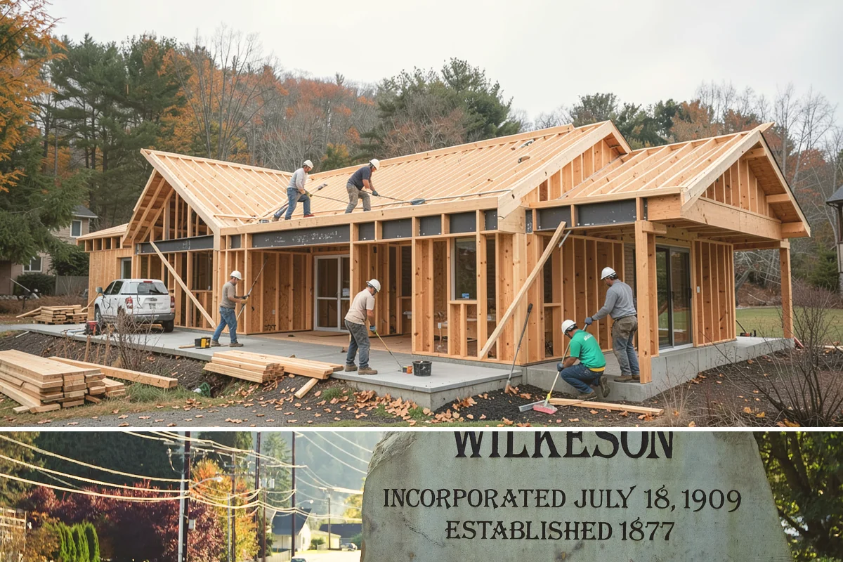 Built-In Storage Construction in Wilkeson, Pierce County, WA - Interior built-in work is ideal during the wet PNW season when the crew can focus indoors uninterrupted by weather.