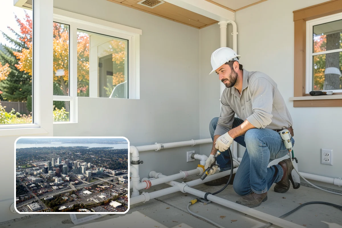 Bump-Out Addition in Bellevue, King County, WA - Adds space without a full foundation in many cases