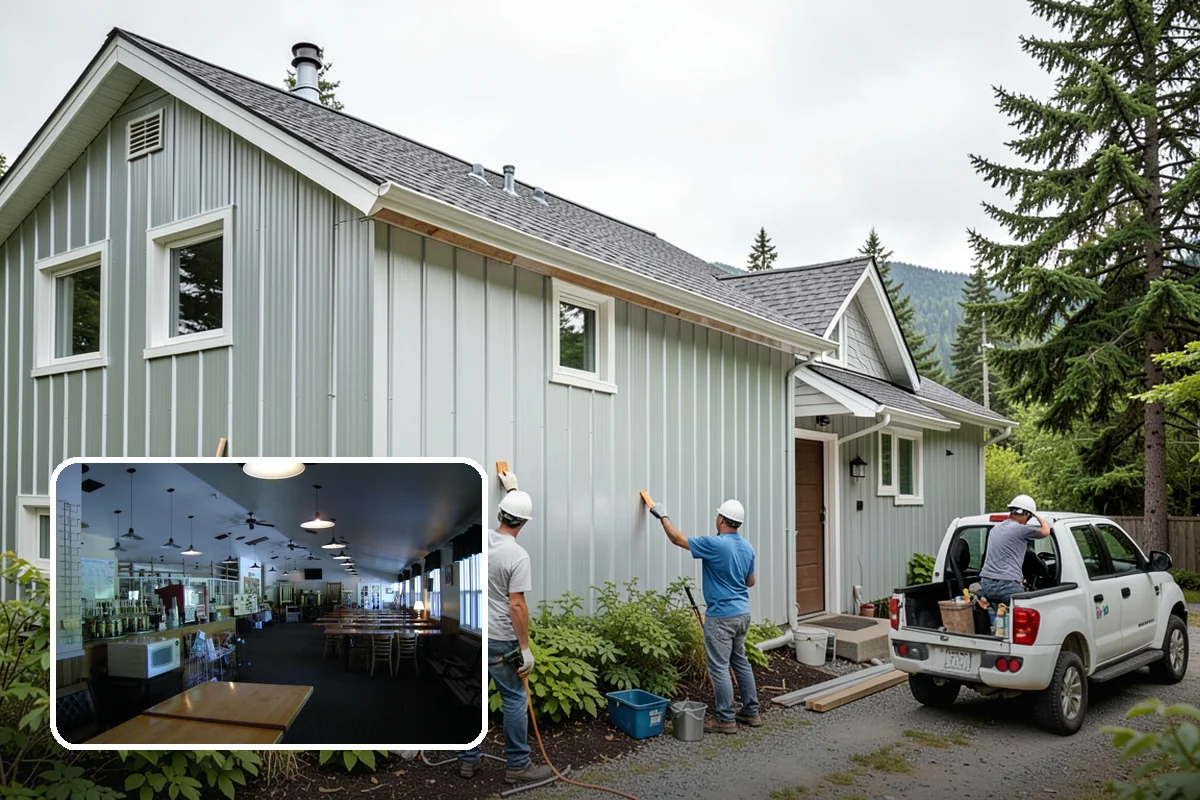 Bump-Out Addition in Black Diamond, King County, WA - Adds space without a full foundation in many cases