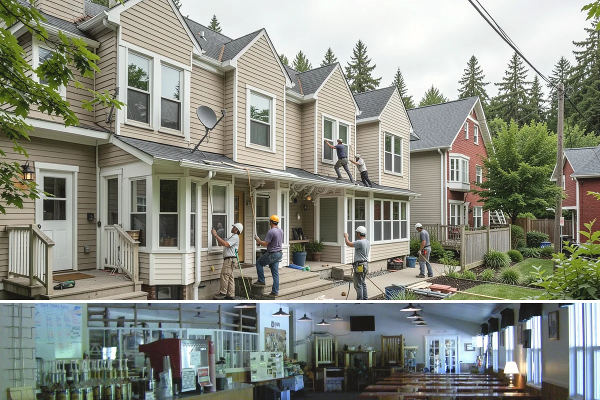 Bump-Out Addition in Black Diamond, King County, WA - Because the wall is briefly open, we schedule bump-outs for dry weather windows to protect your interior.