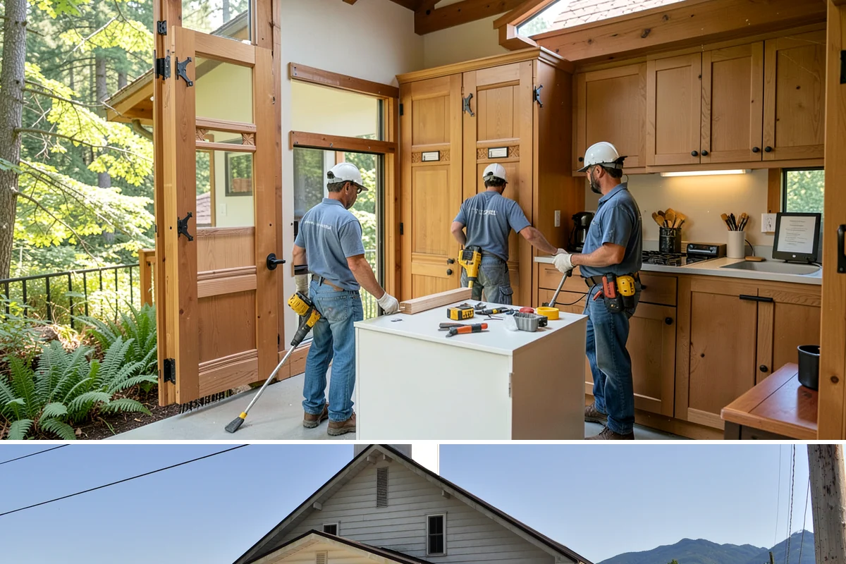 Bump-Out Addition in Concrete, Skagit County, WA - Because the wall is briefly open, we schedule bump-outs for dry weather windows to protect your interior.