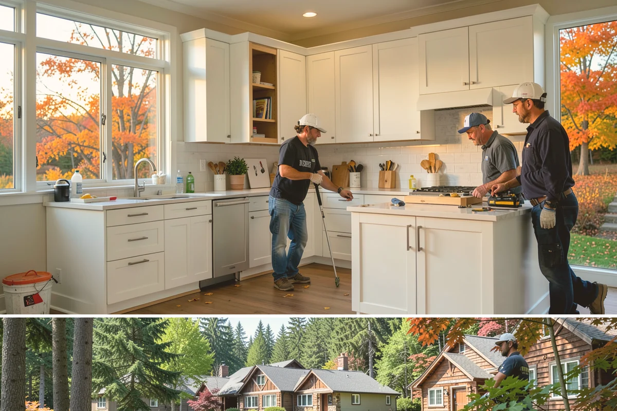 Bump-Out Addition in Edgewood, Pierce County, WA - Because the wall is briefly open, we schedule bump-outs for dry weather windows to protect your interior.