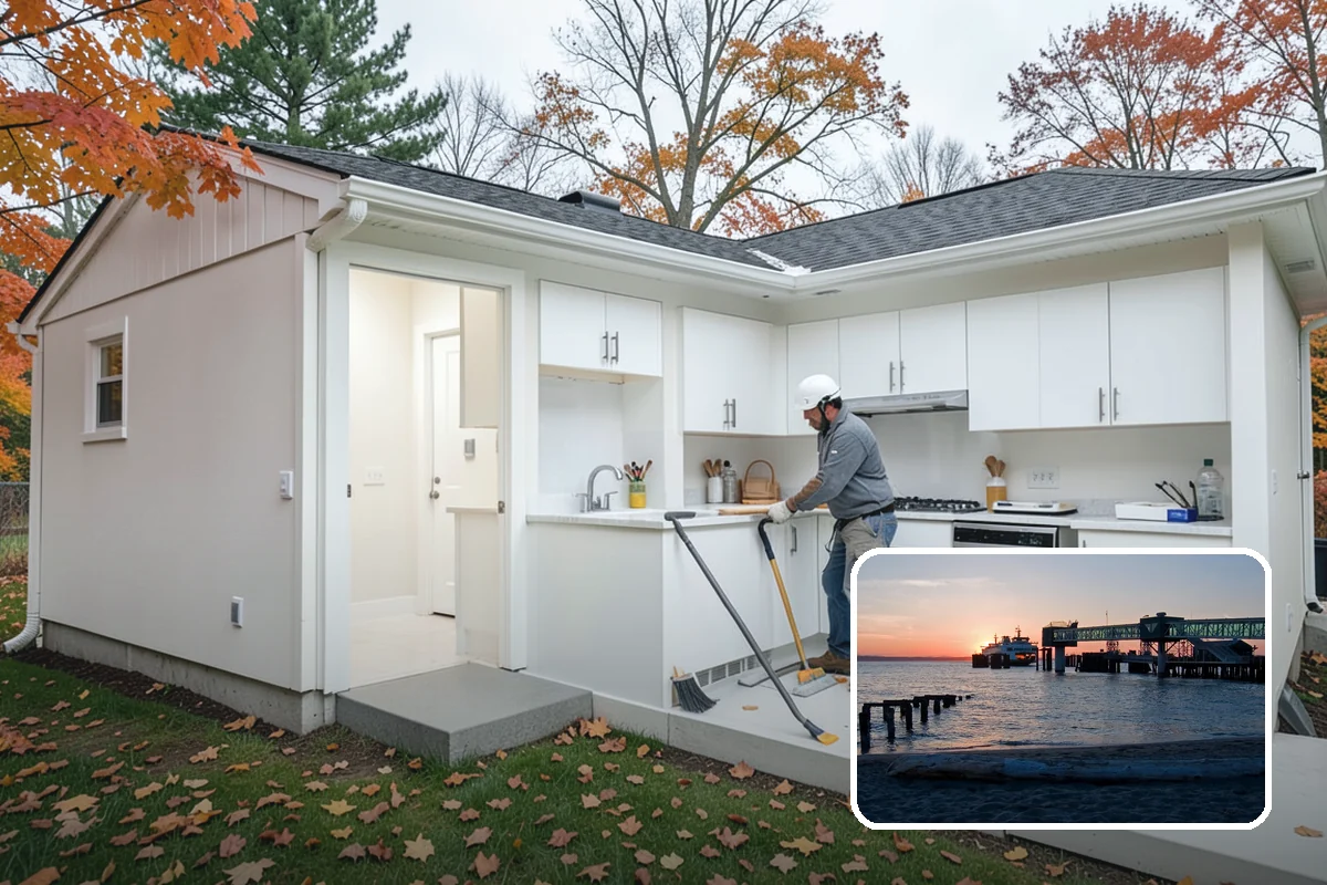 Bump-Out Addition in Edmonds, Snohomish County, WA - Adds space without a full foundation in many cases
