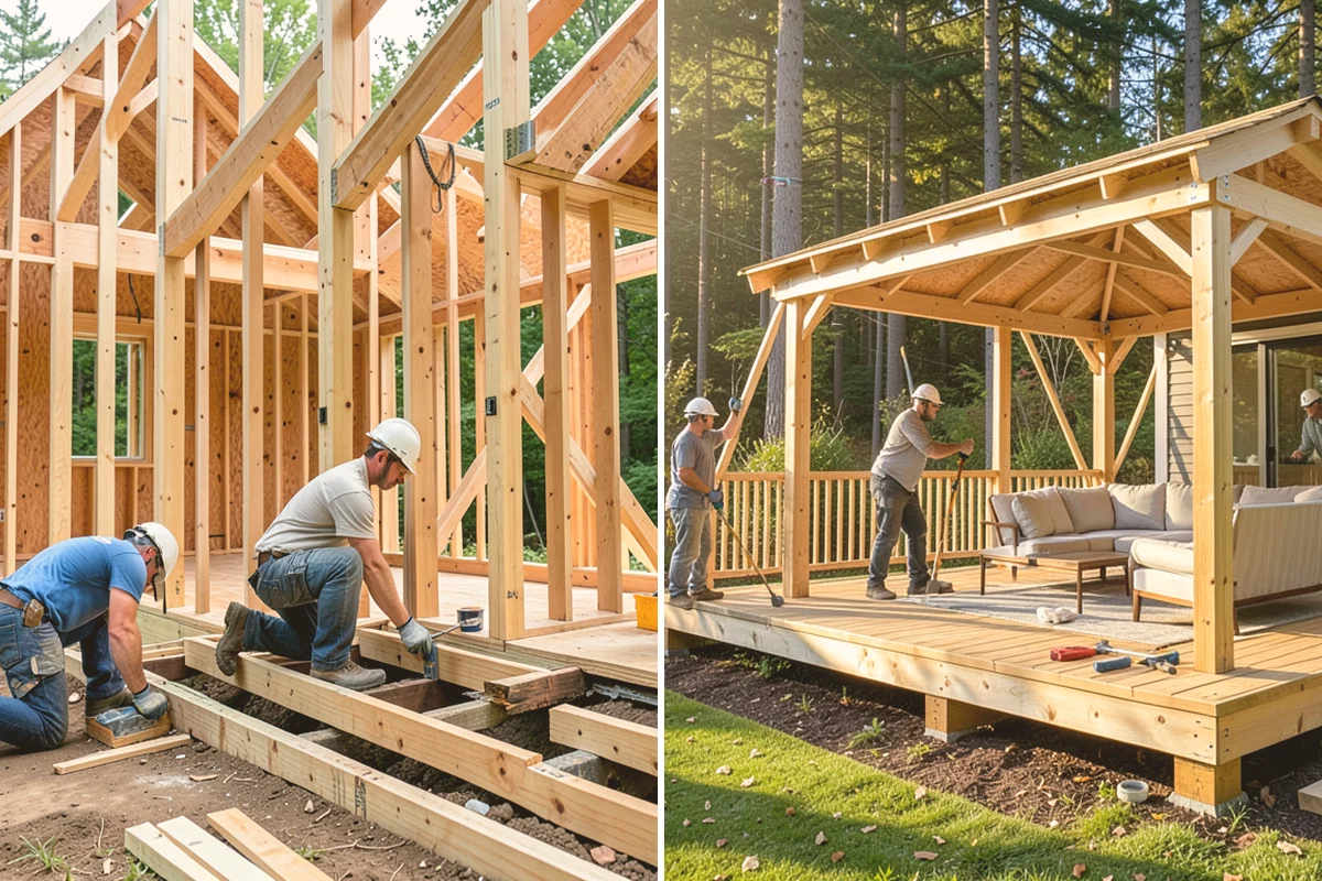Bump-Out Addition in Edmonds, Snohomish County, WA - Assess the wall and framing for cantilever potential