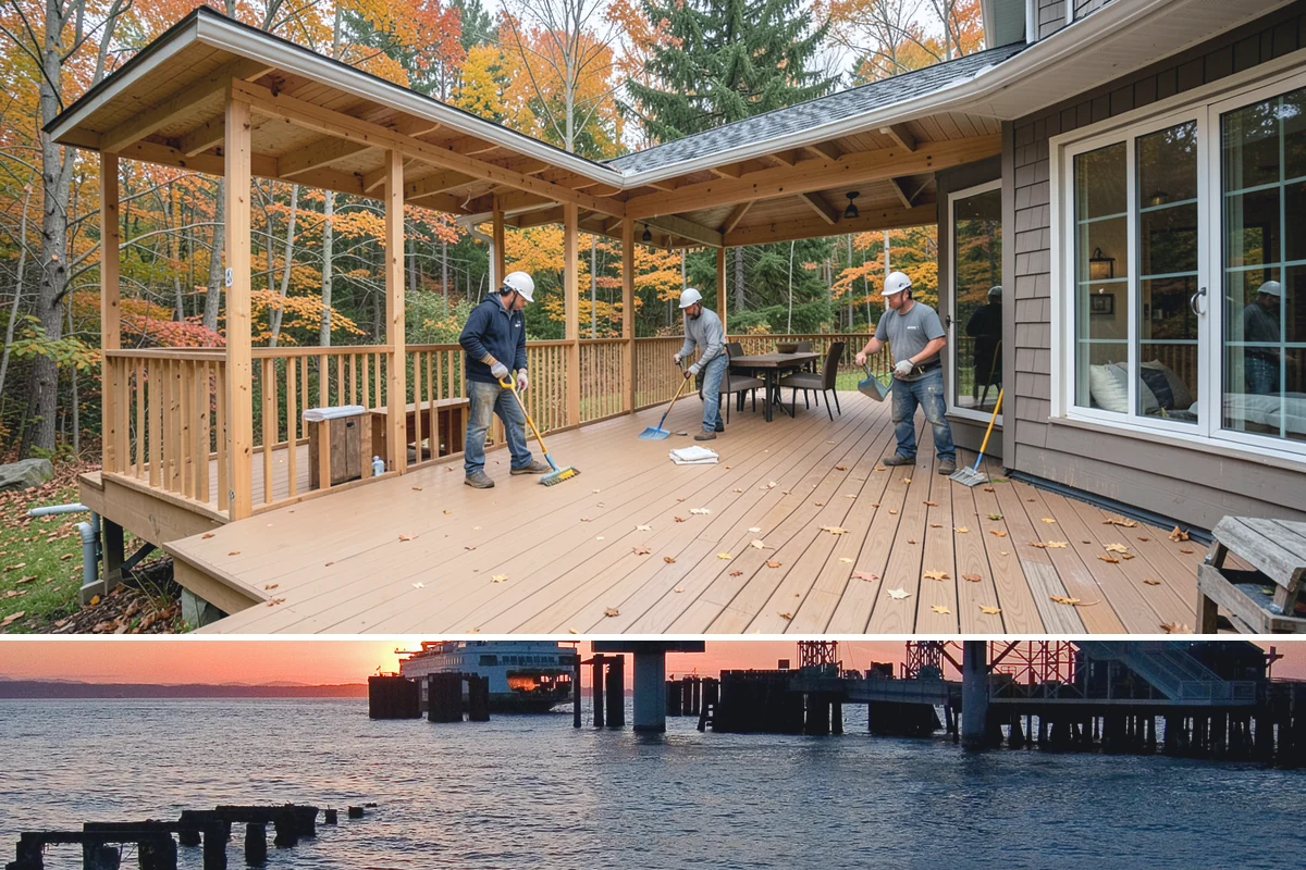 Bump-Out Addition in Edmonds, Snohomish County, WA - Because the wall is briefly open, we schedule bump-outs for dry weather windows to protect your interior.