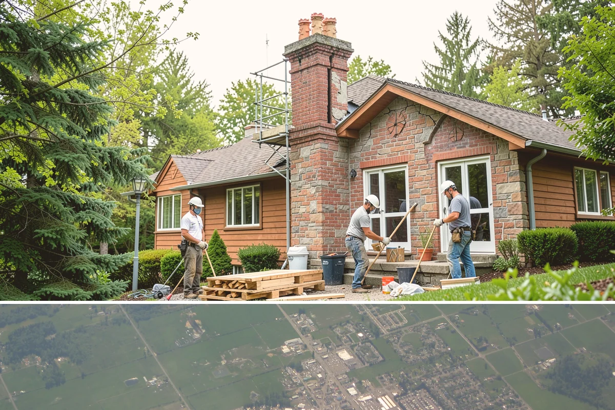 Bump-Out Addition in Enumclaw, King County, WA - Because the wall is briefly open, we schedule bump-outs for dry weather windows to protect your interior.