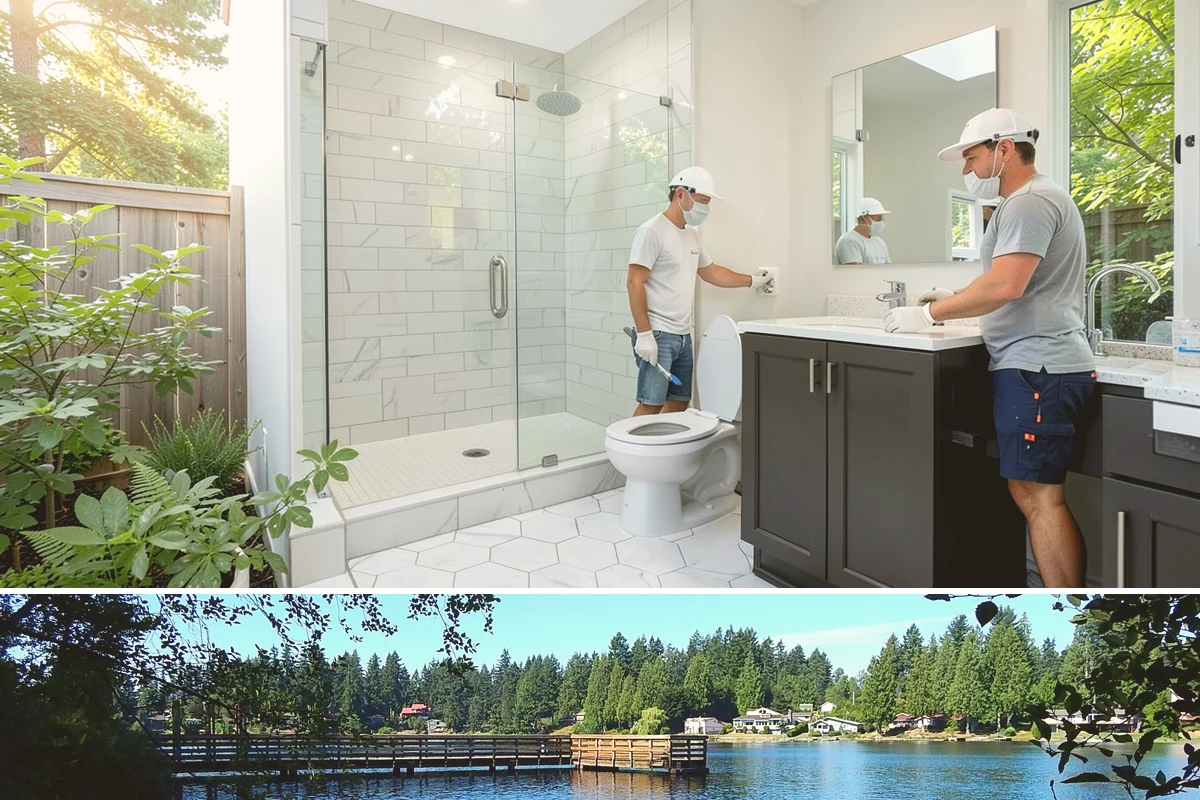 Bump-Out Addition in Federal Way, King County, WA - Because the wall is briefly open, we schedule bump-outs for dry weather windows to protect your interior.