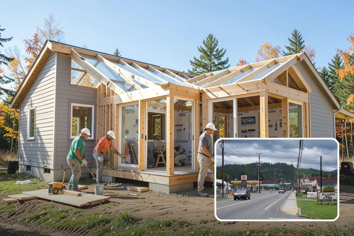 Bump-Out Addition in Granite Falls, Snohomish County, WA - Adds space without a full foundation in many cases