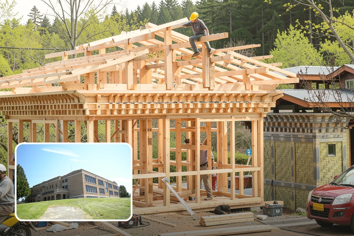 Bump-Out Addition in Maple Valley, King County, WA - Adds space without a full foundation in many cases