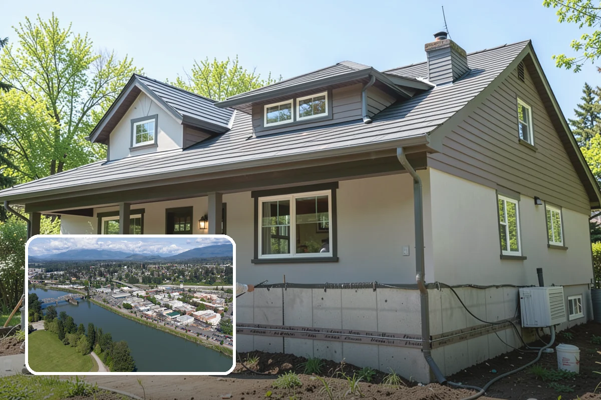 Bump-Out Addition in Mount Vernon, Skagit County, WA - Adds space without a full foundation in many cases