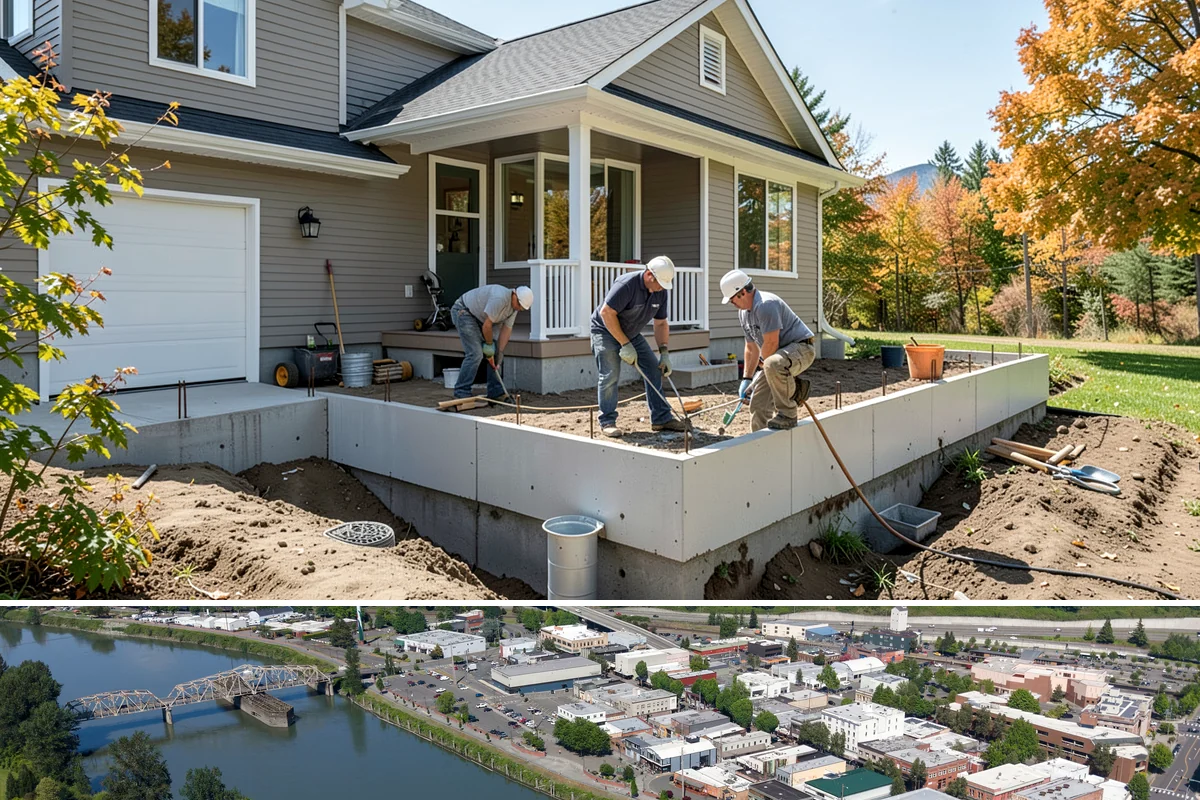 Bump-Out Addition in Mount Vernon, Skagit County, WA - Because the wall is briefly open, we schedule bump-outs for dry weather windows to protect your interior.