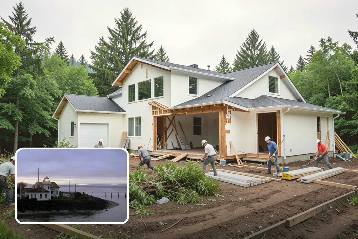 Bump-Out Addition in Mukilteo, Snohomish County, WA - Adds space without a full foundation in many cases