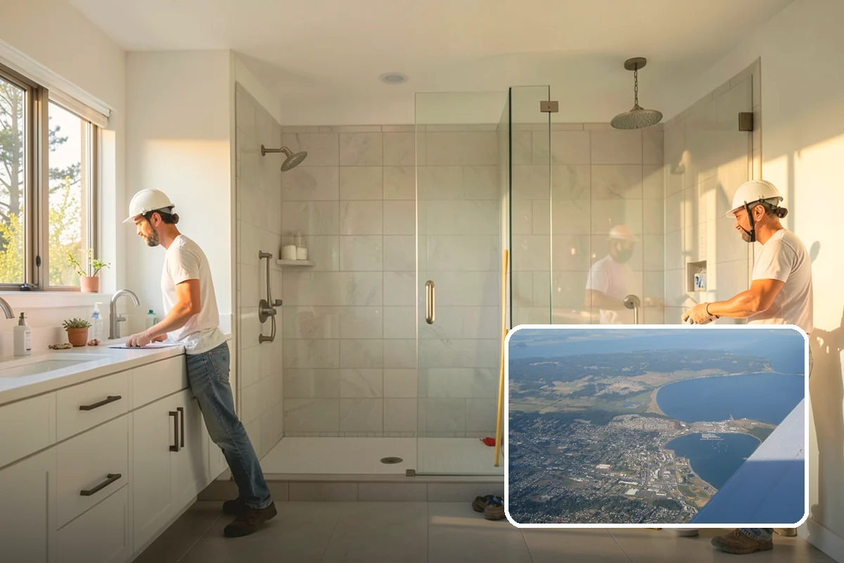 Bump-Out Addition in Oak Harbor, Island County, WA - Adds space without a full foundation in many cases
