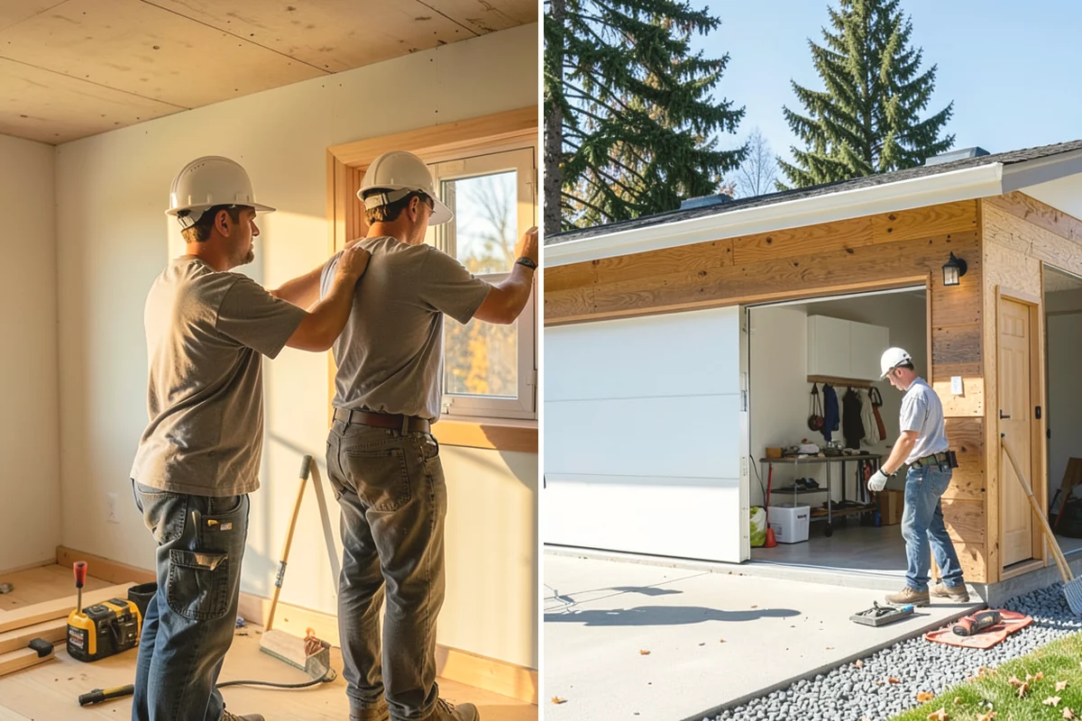 Bump-Out Addition in Oak Harbor, Island County, WA - Assess the wall and framing for cantilever potential