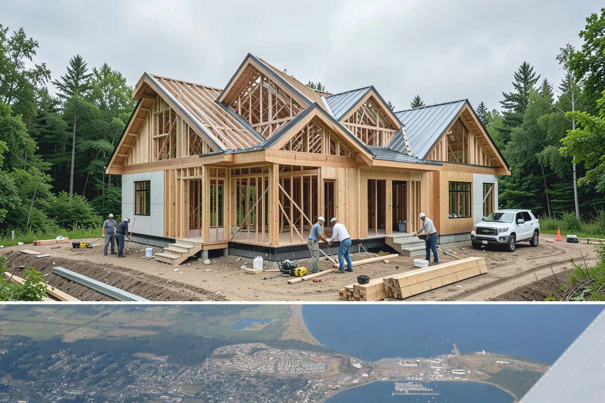 Bump-Out Addition in Oak Harbor, Island County, WA - Because the wall is briefly open, we schedule bump-outs for dry weather windows to protect your interior.