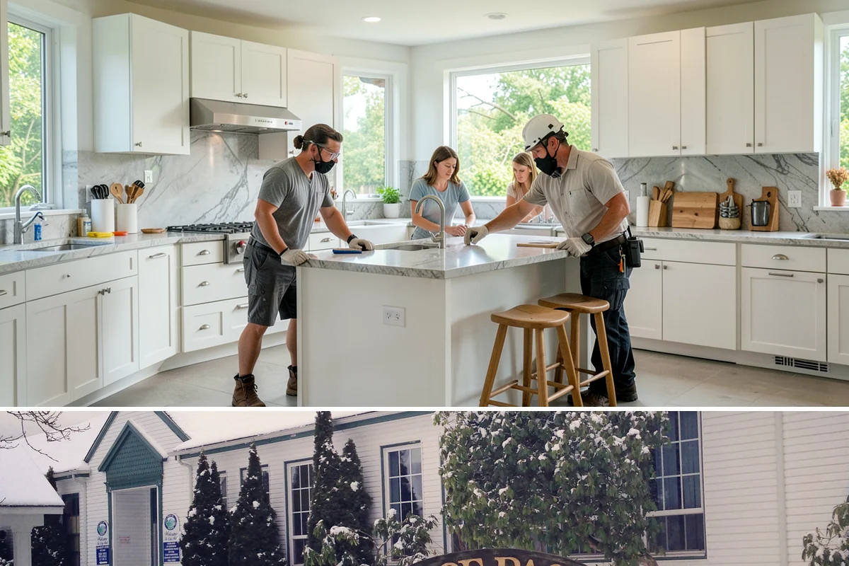 Bump-Out Addition in Pacific, King County, WA - Because the wall is briefly open, we schedule bump-outs for dry weather windows to protect your interior.