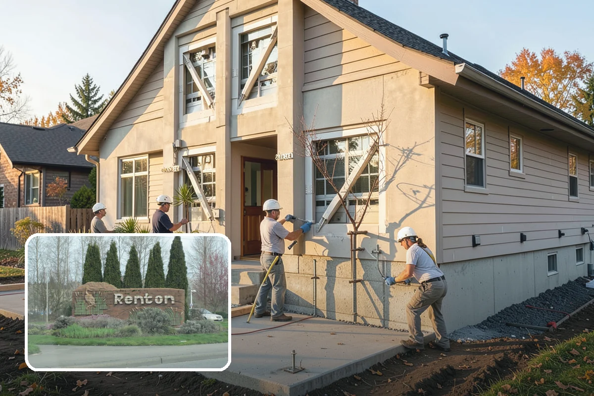 Bump-Out Addition in Renton, King County, WA - Adds space without a full foundation in many cases