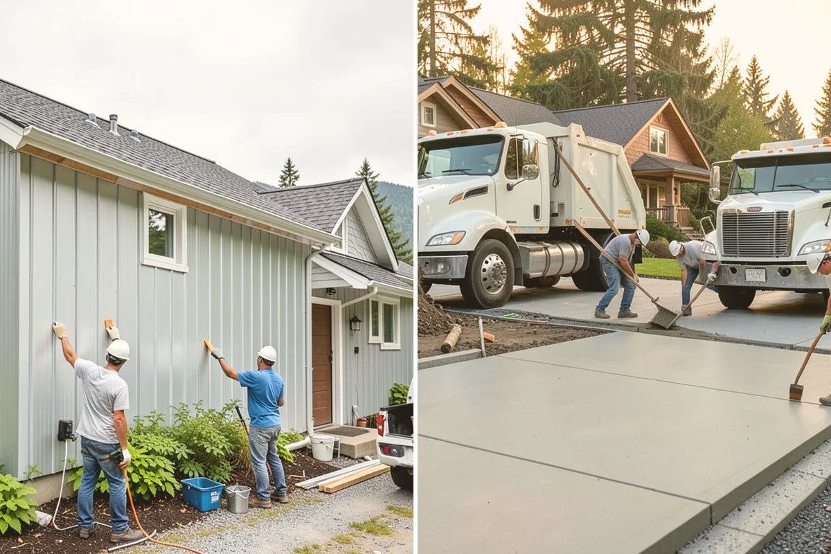 Bump-Out Addition in Sammamish, King County, WA - Assess the wall and framing for cantilever potential