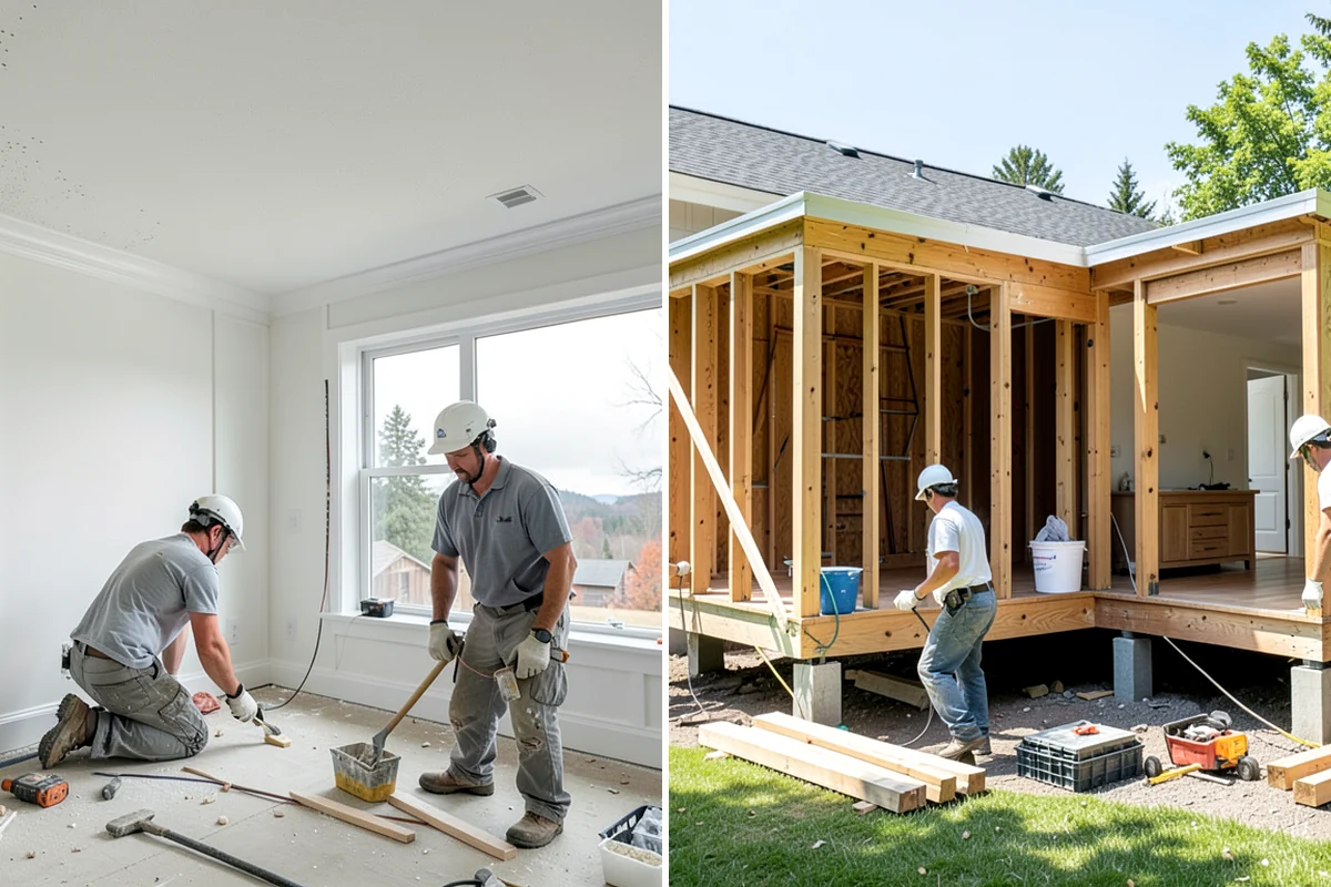 Bump-Out Addition in Snoqualmie, King County, WA - Assess the wall and framing for cantilever potential