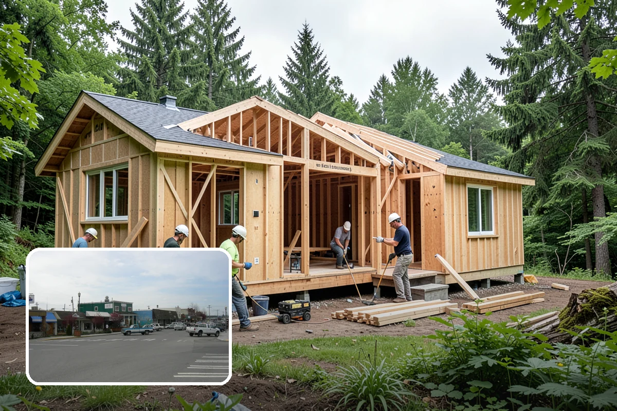 Bump-Out Addition in Stanwood, Snohomish County, WA - Adds space without a full foundation in many cases