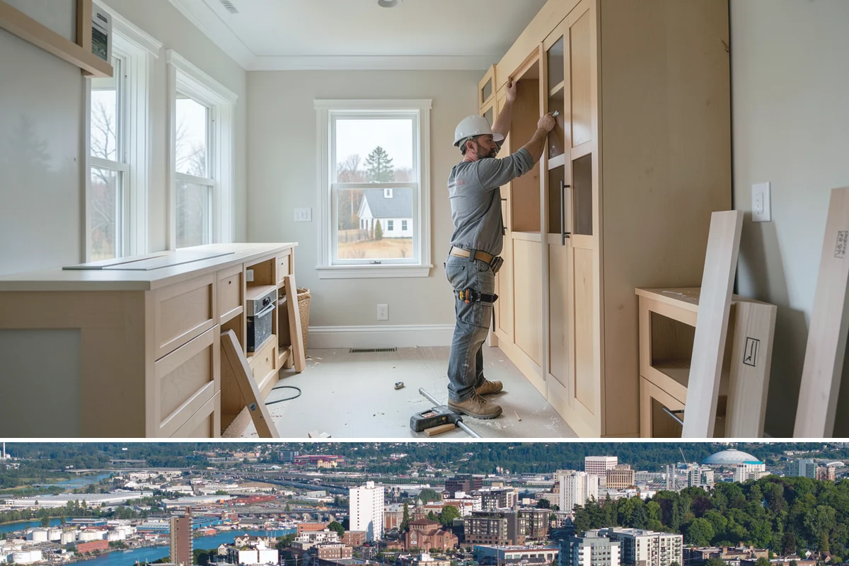 Bump-Out Addition in Tacoma, Pierce County, WA - Because the wall is briefly open, we schedule bump-outs for dry weather windows to protect your interior.