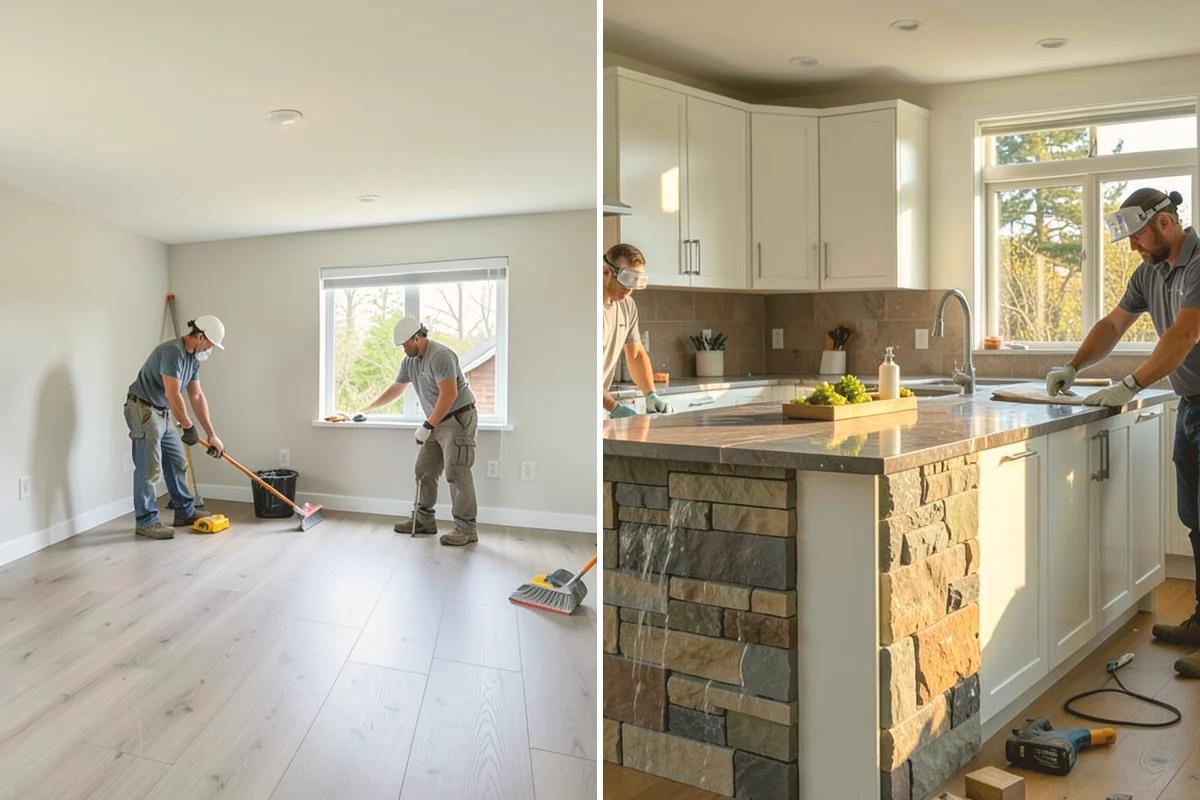 Butcher Block Countertop Installation in Bothell, King County, WA - Select wood species and finish