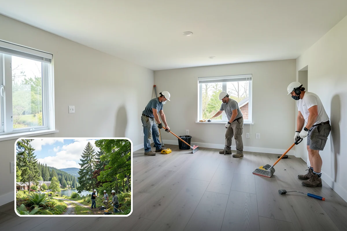 Butcher Block Countertop Installation in Lake Forest Park, King County, WA - Warm, natural wood texture